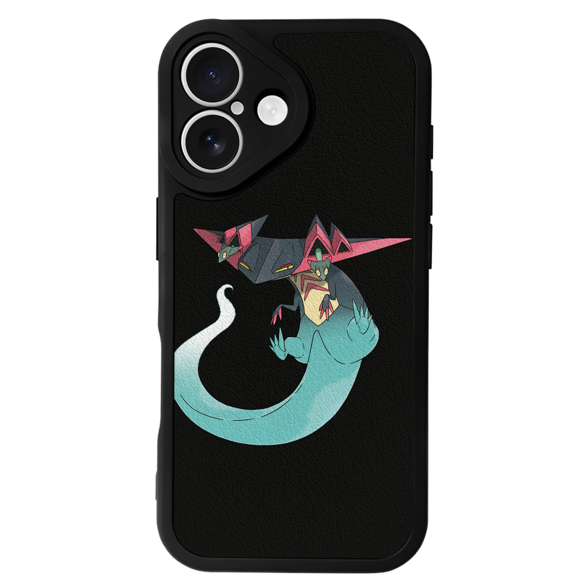 （画像用） ポケットモンスター Pokémon 【iPhone 16シリーズ対応】シリコンスマホケース（レザー調） 材質：シリコン